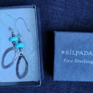 Silpada Turquoise Sterling Silver earrings